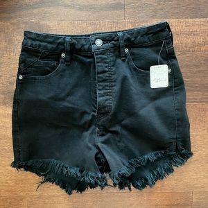 Free People Curvy High Waisted Shorts